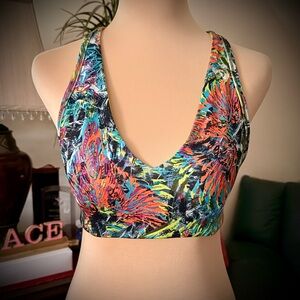 Zumba Fitness Multicolor Sports Bra Marvelous/Medium